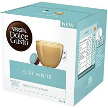 Nescafe Dolce Gusto Flat White Coffee Pods / Capsules (6 Boxes - 96 Pods)