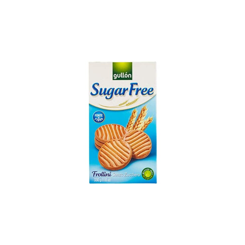 Gullon Sugar Free Shortbread Biscuits 10 x 330g Packs