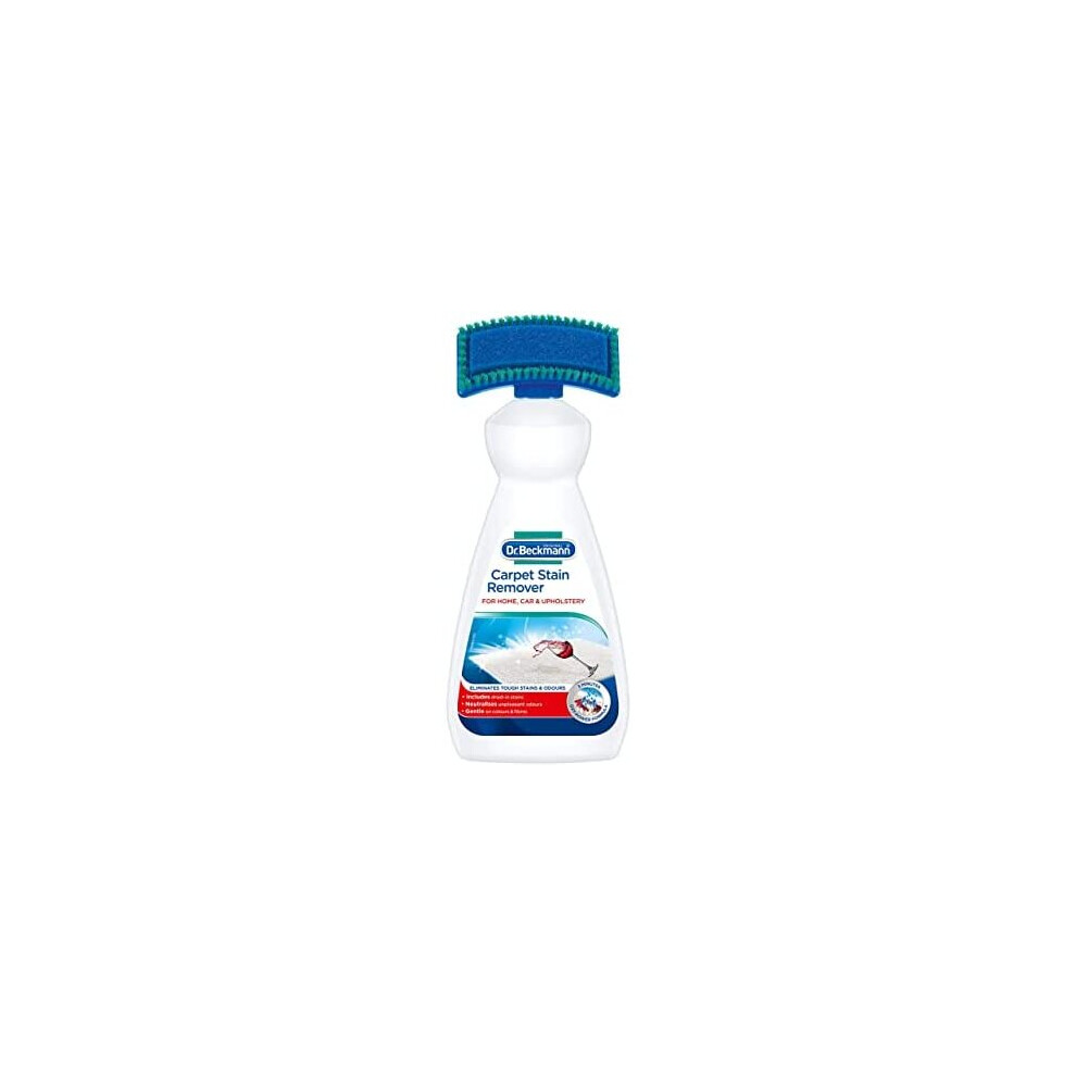 Dr. Beckmann Carpet Stain Remover | Removes even stubborn stains and odours | includes applicator brush | 650 ml