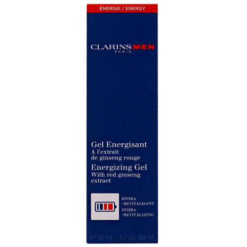 Clarins Clarins Men Energizing Gel with Red Ginseng Extract, 50ml - UK 1