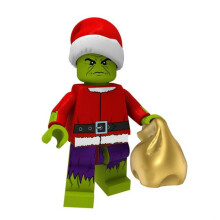 Świąteczna minifigurka Hulka