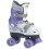 Trans 400  White/Lilac Quad Roller Skates - Size: Jnr11 - 13 1