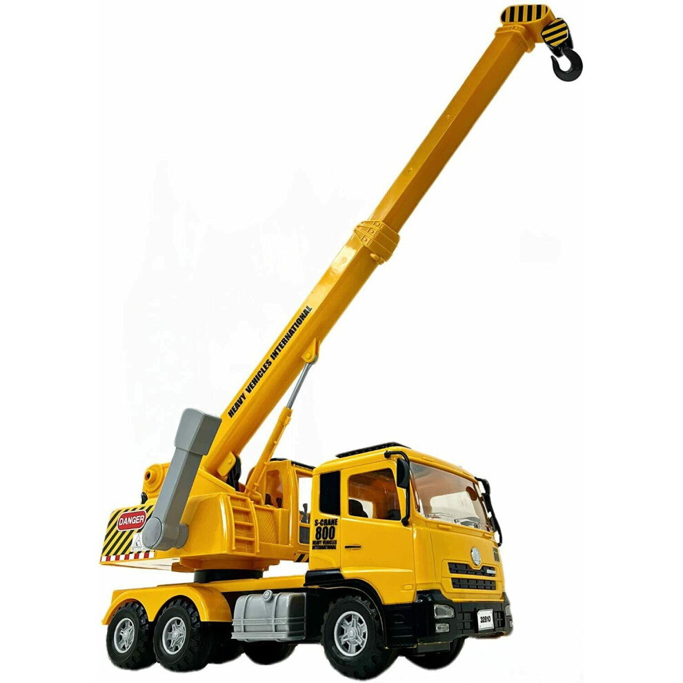 Big Daddy Extra Large Crane Truck Extendable & Lever to Lift Crane Arm