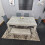 Grey Dining Table and 4 Grey Chairs and 1 Bench Dining Set 9