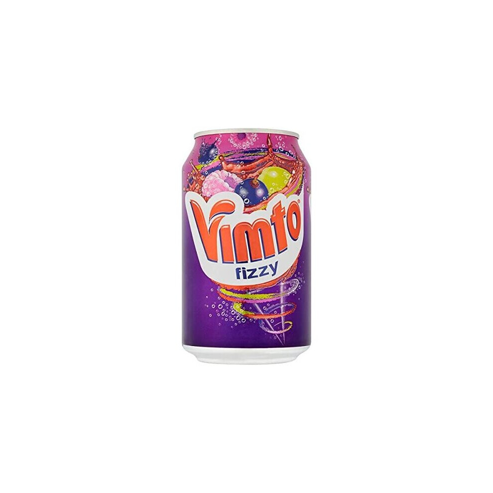 Vimto Fizzy 330ml (Pack of 24 x 330ml) 