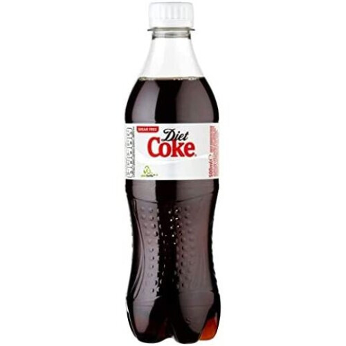 Coca Cola Diet Coke 500ml Bottles (24 Pack)