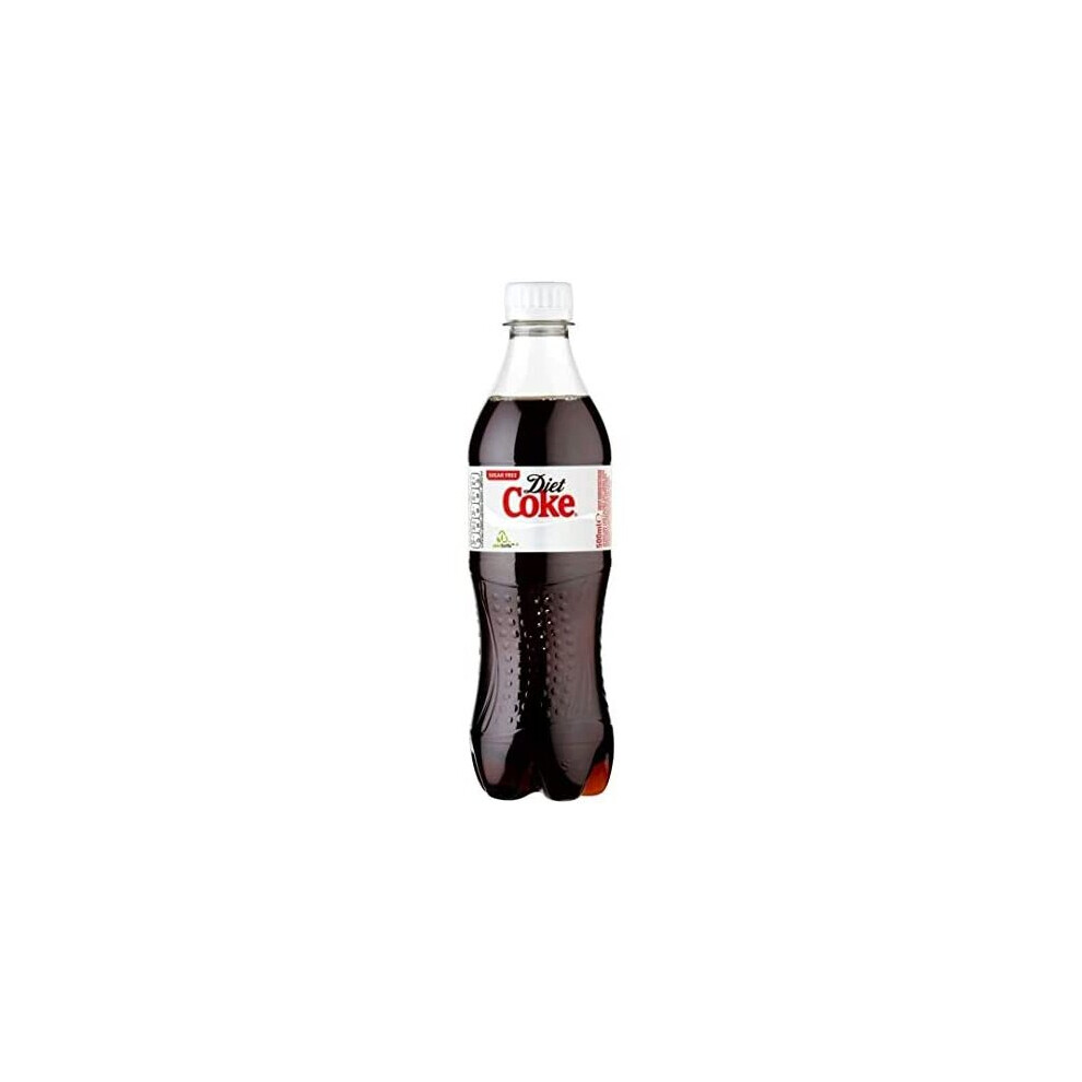 Diet Coke 500ml Bottles (24 Pack)