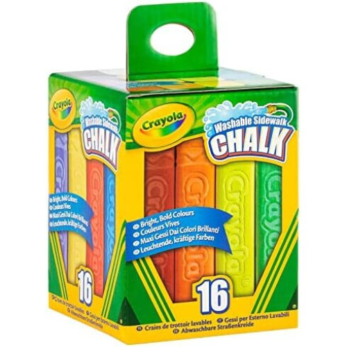 Crayola Washable Large Sidewalk Chalk 1