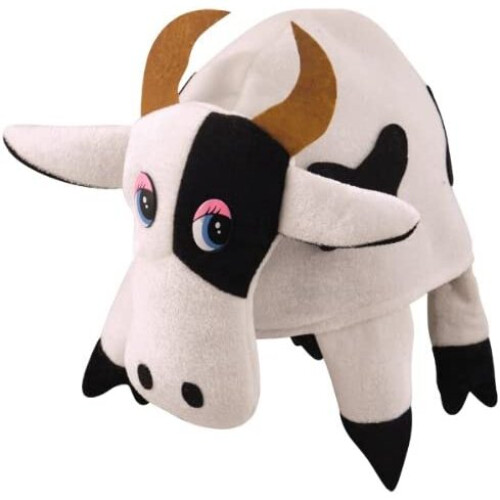 Adult Novelty Cow Hat