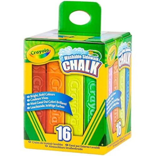 Crayola Washable Large Sidewalk Chalk 2