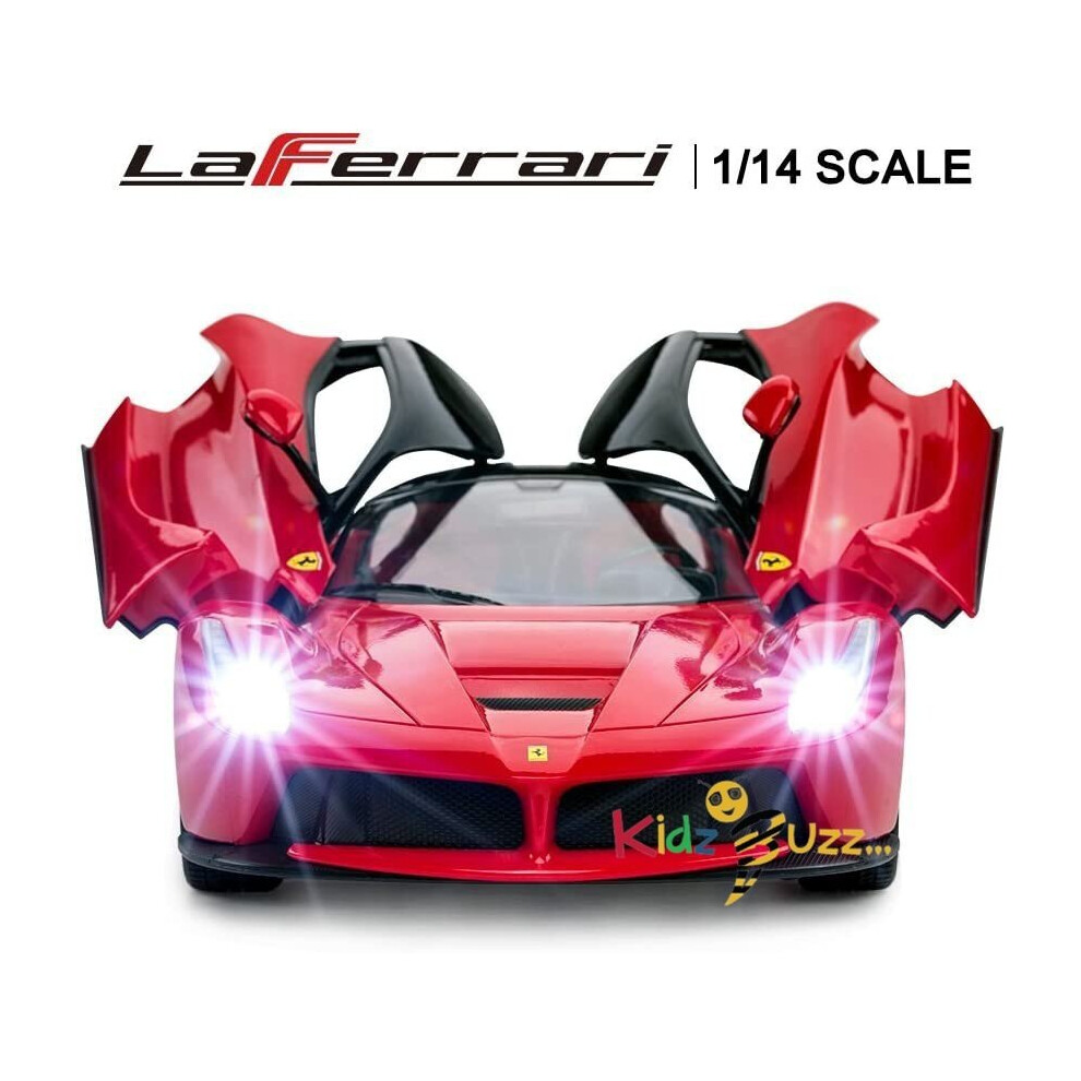 (Red) LaFerrari Remote Control Car - Officially licensed by Ferrari