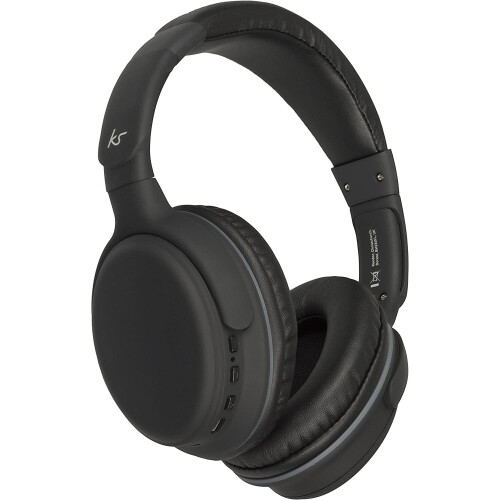 KitSound KitSound Wireless On-Ear Headphones with Built-In Microphone - Black