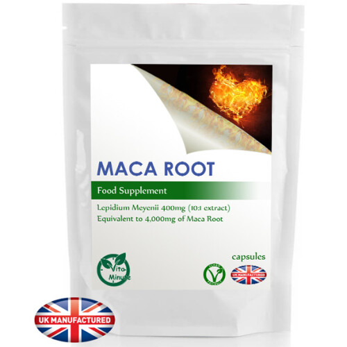 Maca Root 4000mg 180 Capsules | Libido Boost | Sex Performance (V)