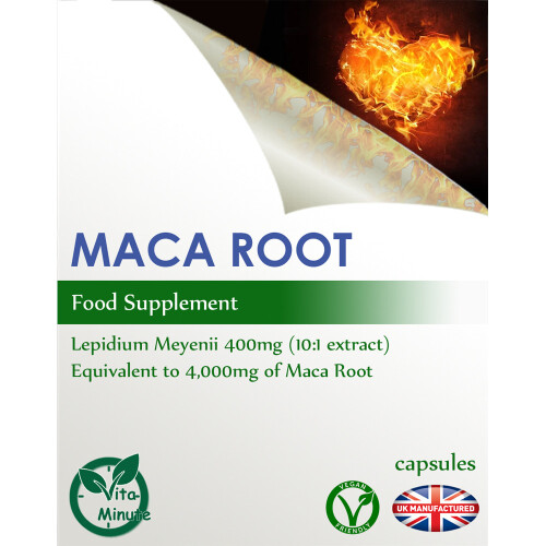 Maca Root 4000mg 180 Capsules | Libido Boost | Sex Performance (V) 2