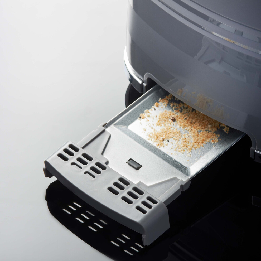 grey--quest-harmony-2-slice-toasters---7-browning-levels---sleek-modern-design---defrost---reheat-settings---electronic-timer-control---removable-crumb-tray