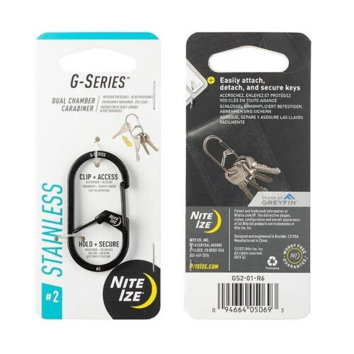 Nite Ize Nite Ize GS2-01-R6 G-Series Key Chain