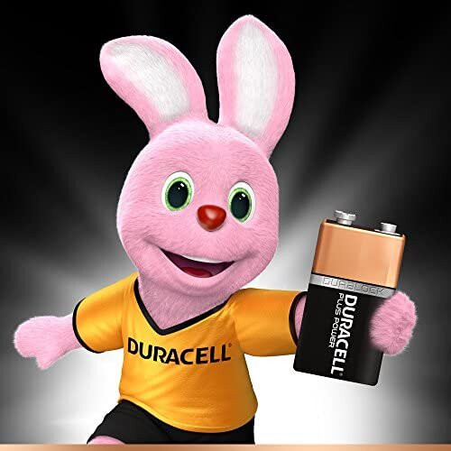 Duracell Duracell MN1604 Plus Power 9v Batteries, 2 Batteries 1