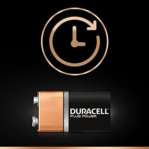 Duracell Duracell MN1604 Plus Power 9v Batteries, 2 Batteries 2