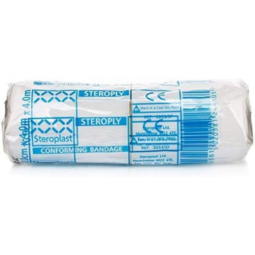Steroplast Steroplast Conforming Bandage 10cm x 4m x 12 Rolls