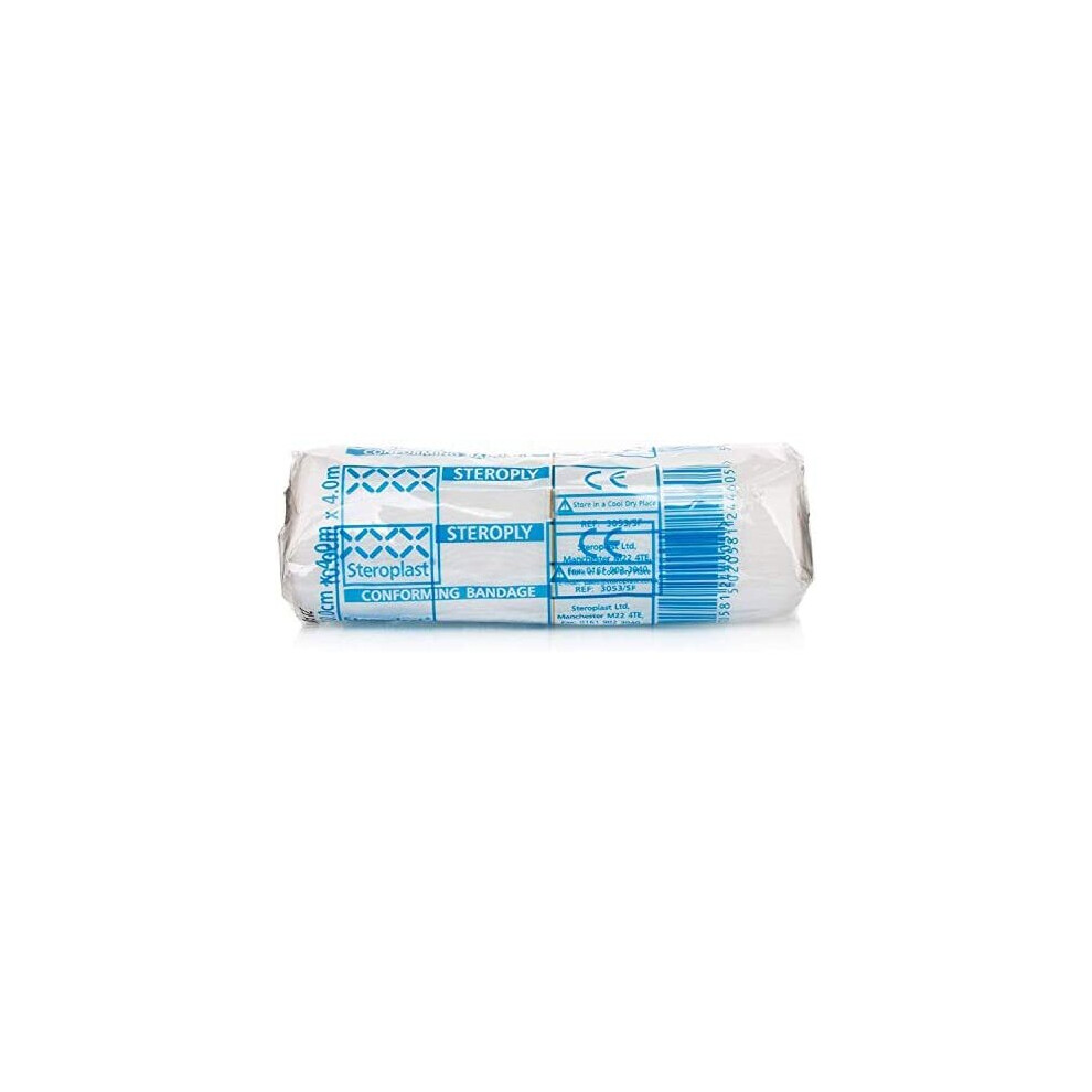 Steroplast Conforming Bandage 10Cm X 4M X 12 Rolls