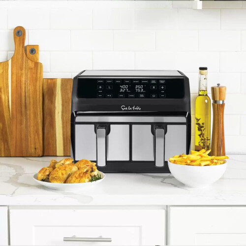 Sur La Table Air Fryer Dual Basket, 7.6L, 7 Ways To Cook on OnBuy
