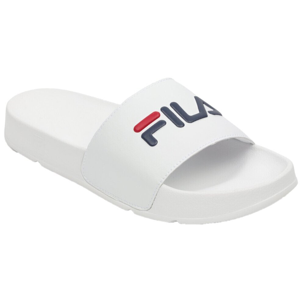 Fila Drifter Sliders White/Fila Navy/Fila Red)  1VS10000-125 UK 12