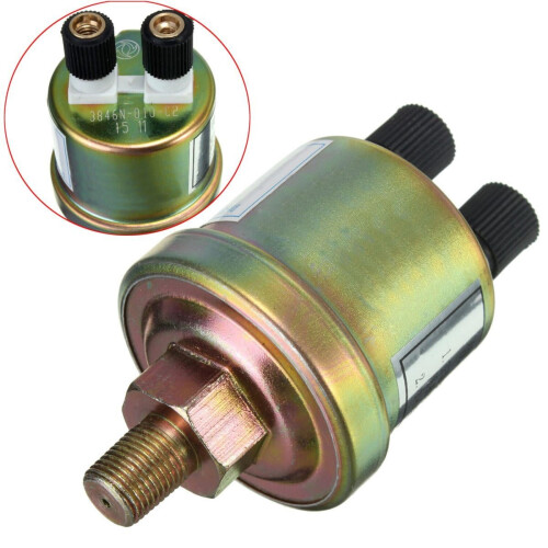 1/8 NPT Oil Pressure Sensor Engine Oil Pressure Switch Sensor Gauge Sender 2