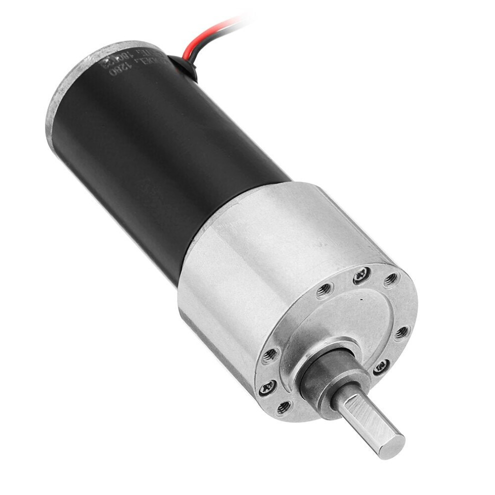 DC 12V 60rpm Permanent Magnet Motor 60rpm Tubular Gear Reducer Motor