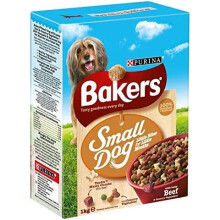 Bakers Small Dog Beef & Veg Dry Food 1kg (PACK OF 2)