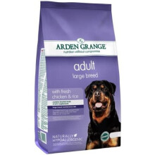 Arden Grange Large Breed Chicken & Rice with a large kibble size, perfect for large and giant adult breeds - 12KG