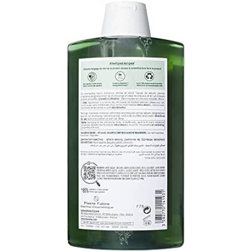 Klorane Klorane Oil Control Shampoo with Nettle 400ml 1