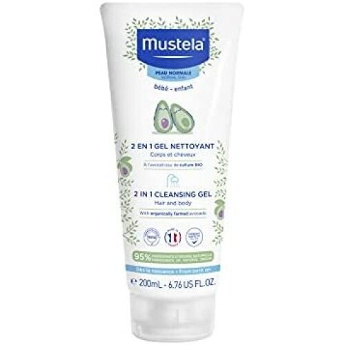 Mustela 2 In 1 gel nettoyant 200ml