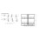 (1000mm, right) MAXIMA PURO corner storage kitchen cabinets 3