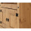 Corona Corner TV Cabinet Distressed Waxed Pine 6
