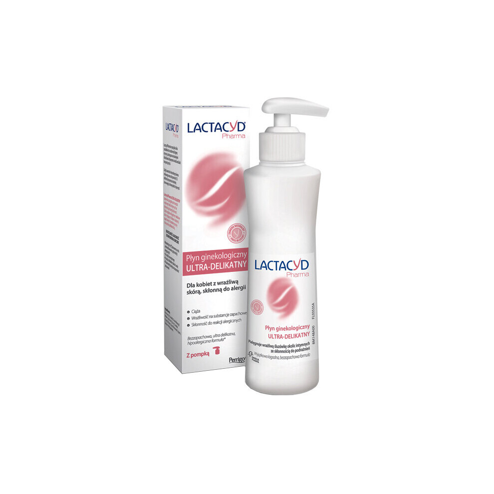 LACTACYD PHARMA ULTRA-DELICATE gynecological fluid 250 ml