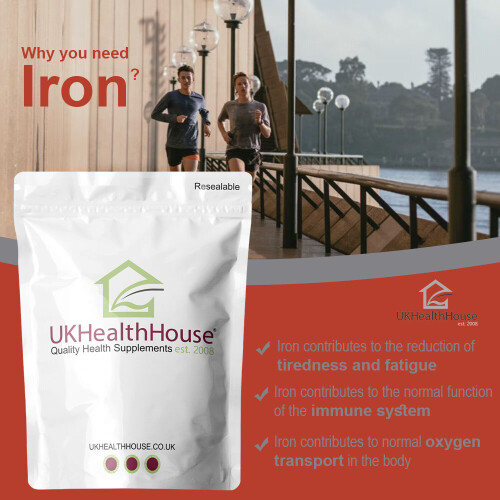 Gentle Iron Bisglycinate - High Strength 14mg - 90 Vegan Tablets 2