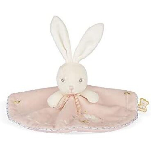Kaloo K969955 Perle-Round Comforter Rabbit-Pink-20 cm, Pink 1