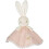 Kaloo K969955 Perle-Round Comforter Rabbit-Pink-20 cm, Pink 3