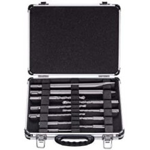 Bosch Professional 11-Piece SDS Plus Mixed Hammer Drill Bit and Chisel Set (for Concrete and Masonry; Accessories for Rotary Hammers)