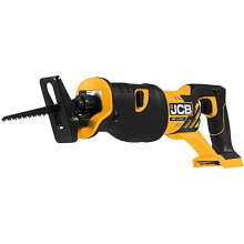 JCB 18V Cordless Reciprocating Saw (Body) Power Tool - Adjustable Depth Electric Hand Saw Cutting Tool - Ideal for Metal and Woodworking Home