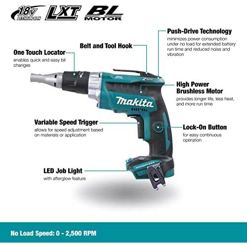 Makita Gipsplattenschrauber MAKITA DFS250Z - 18 V Li-Ion 1