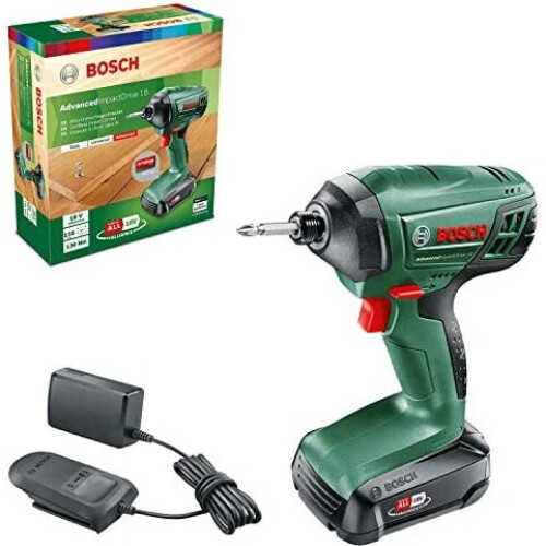 Bosch Bosch Cordless Combi Drill AdvancedImpactDrive 18 (1x Battery, 18 Volt System, in Carton Packaging)