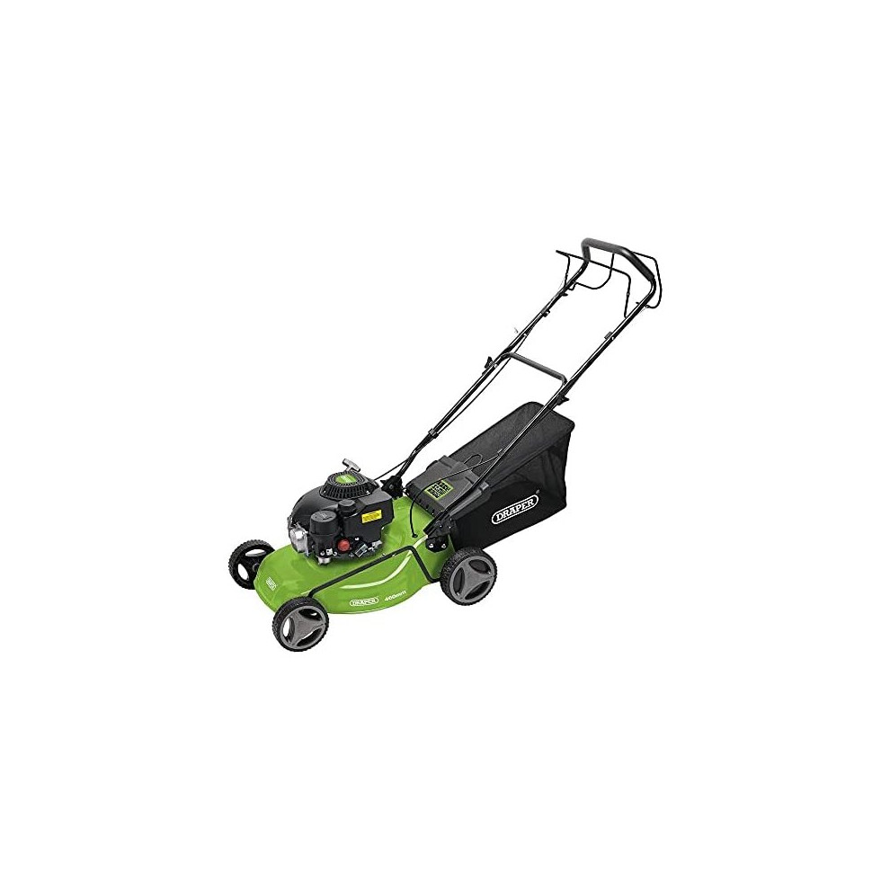 Draper 08672 Self-Propelled Petrol Lawn Mower, 460mm, (150cc/3.6HP)-image-OPC-P9N8C8Y-NEW