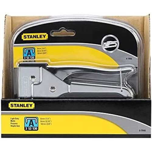 STANLEY Stanley 6-TR45"TR45" Staple Gun, Silver 2