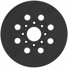 Bosch 1x Sanding Pad Without Fixing Set (PEX 220 A, Ø 125 mm, Medium Hard, Accessories Random Orbital Sanders)