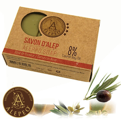 Aleppo Jasmin Soap 8% Bay Laurel 100g - Najel