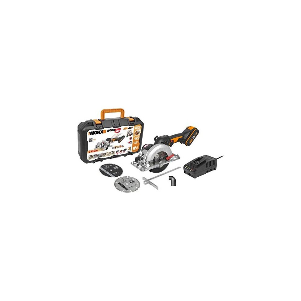WORX WX531 18V (20V MAX) XL WORXSAW Brushless 46mm Compact Circular Saw