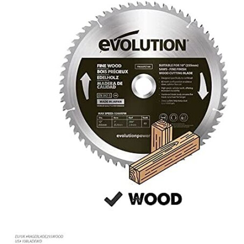 Evolution Power Tools FW255TCT-60, 255mm 1