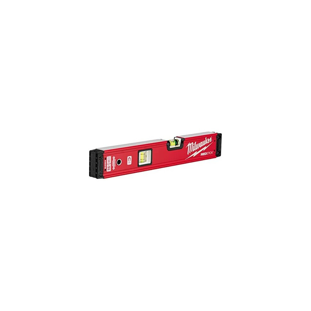 Milwaukee 4932459061 40 cm Redstick Backbone Magnetic Level - Red/Black/Silver