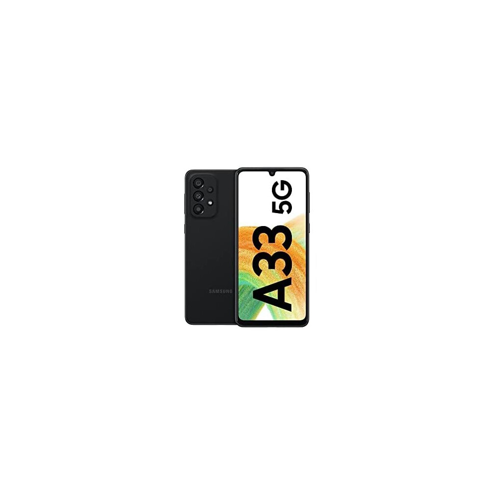 Samsung Galaxy A33 5G Mobile Phone SIM Free Android Smartphone 128 GB Black